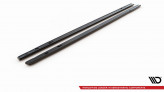 Maxton Design bočné prahové lišty VW Golf VIII GTI / GTI CLUBSPORT / GTE / GTD / R-Line Ver.1 - čierny lesklý