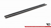 Maxton Design bočné prahové lišty VW Golf VIII GTI / GTI CLUBSPORT / GTE / GTD / R-Line Ver.1 - čierny lesklý