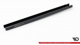 Maxton Design bočné prahové lišty VW Golf VIII GTI / GTI CLUBSPORT / GTE / GTD / R-Line Ver.3 - čierny lesklý