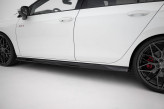 Maxton Design bočné prahové lišty VW Golf VIII GTI / GTI CLUBSPORT / GTE / GTD / R-Line Ver.3 - čierny lesklý