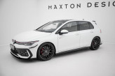 Maxton Design bočné prahové lišty Street Pro VW Golf VIII GTI / GTI CLUBSPORT / GTE / GTD / R-Line - čierny 