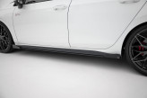 Maxton Design bočné prahové lišty Street Pro VW Golf VIII GTI / GTI CLUBSPORT / GTE / GTD / R-Line - čierny + lesklé krídielka