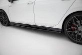 Maxton Design bočné prahové lišty VW Golf VIII GTI / GTI CLUBSPORT / GTE / GTD / R-Line Ver.4 - čierny lesklý