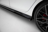Maxton Design bočné prahové lišty VW Golf VIII GTI / GTI CLUBSPORT / GTE / GTD / R-Line Ver.4 - čierny lesklý
