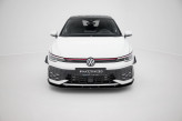 Maxton Design spoiler predného nárazníka Street Pro VW Golf VIII GTI / GTE / R-Line po FL - čierny 