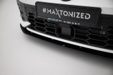 Maxton Design spoiler predného nárazníka Street Pro VW Golf VIII GTI / GTE / R-Line po FL - čierny 