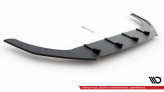 Maxton Design spoiler predného nárazníka Street Pro VW Golf VIII GTI / GTE / R-Line po FL - čierny 