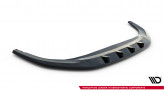 Maxton Design spoiler predného nárazníka VW Golf VIII GTI / GTE / R-Line Ver.1 po FL - čierny lesklý