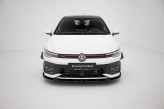 Maxton Design spoiler predného nárazníka VW Golf VIII GTI / GTE / R-Line Ver.2 po FL - čierny lesklý