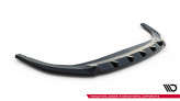 Maxton Design spoiler predného nárazníka VW Golf VIII GTI / GTE / R-Line Ver.2 po FL - čierny lesklý