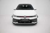 Maxton Design spoiler predného nárazníka VW Golf VIII GTI / GTE / R-Line Ver.3 po FL - čierny lesklý