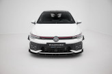 Maxton Design spoiler predného nárazníka VW Golf VIII GTI / GTE / R-Line Ver.2 po FL - čierny + lesklé krídielka