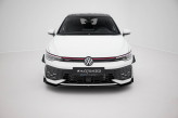 Maxton Design spoiler predného nárazníka VW Golf VIII GTI / GTE / R-Line Ver.3 po FL - čierny + lesklé krídielka