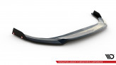 Maxton Design spoiler predného nárazníka VW Golf VIII GTI / GTE / R-Line Ver.3 po FL - čierny + lesklé krídielka