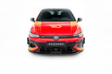 Maxton Design spoiler predného nárazníka VW Golf VIII GTI CLUBSPORT po FL Ver.3 - čierny lesklý