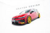 Maxton Design spoiler predného nárazníka Street Pro VW Golf VIII GTI CLUBSPORT po FL - čierny