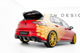 Maxton Design spoiler zadného nárazníka VW Golf VIII GTI CLUBSPORT po FL - čierny lesklý