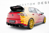 Maxton Design spoiler zadného nárazníka Street Pro VW Golf VIII GTI CLUBSPORT po FL Ver.1 - čierny 