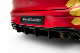 Maxton Design spoiler zadného nárazníka Street Pro VW Golf VIII GTI CLUBSPORT po FL Ver.1 - čierno červený