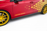 Maxton Design bočné prahové lišty Street Pro VW Golf VIII GTI CLUBSPORT po FL - čierny 