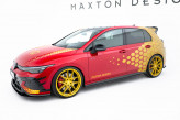 Maxton Design bočné prahové lišty Street Pro VW Golf VIII GTI CLUBSPORT po FL - čierny 