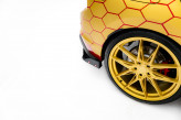 Maxton Design bočné spoilery zadného nárazníka + krídielka VW Golf VIII GTI CLUBSPORT po FL Ver.1 - čierny lesklý