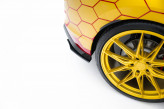 Maxton Design bočné spoilery zadného nárazníka Street Pro VW Golf VIII GTI CLUBSPORT po FL - čierny 