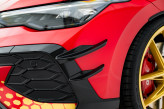 Maxton Design prítlačné krídielka predného nárazníka (canards) VW Golf VIII GTI CLUBSPORT - čierny