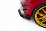 Maxton Design krídielka spoilera predného nárazníka VW Golf VIII GTI CLUBSPORT po FL - čierny