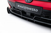 Maxton Design krídielka spoilera predného nárazníka VW Golf VIII GTI CLUBSPORT po FL - čierny