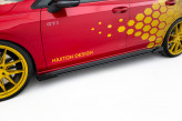 Maxton Design krídielka bočných prahových líšt VW Golf VIII GTI CLUBSPORT po FL - čierny