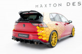 Maxton Design zadné bočné krídielka VW Golf VIII GTI CLUBSPORT po FL - čierny