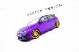 Maxton Design krídielka bočných prahových líšt VW Golf VIII R - čierny