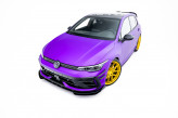 Maxton Design krídielka spoilera predného nárazníka VW Golf VIII R po FL - čierny