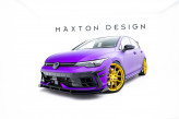 Maxton Design krídielka spoilera predného nárazníka VW Golf VIII R po FL - čierny