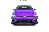 Maxton Design krídielka spoilera predného nárazníka VW Golf VIII R po FL - čierny