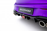 Maxton Design LED brzdové svetlo zadného nárazníka VW Golf VIII R po FL - čierny lesklý  
