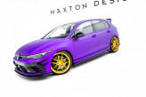 Maxton Design bočné prahové lišty VW Golf VIII R po FL Ver.1 - čierny lesklý