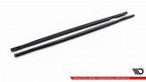 Maxton Design bočné prahové lišty VW Golf VIII R po FL Ver.1 - čierny lesklý