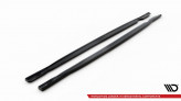 Maxton Design bočné prahové lišty VW Golf VIII R po FL Ver.1 - čierny lesklý