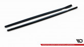 Maxton Design bočné prahové lišty VW Golf VIII R po FL Ver.2 - čierny lesklý
