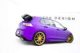 Maxton Design bočné prahové lišty VW Golf VIII R po FL Ver.3 - čierny lesklý