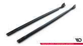Maxton Design bočné prahové lišty VW Golf VIII R Ver.4 - čierny lesklý