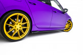 Maxton Design bočné prahové lišty VW Golf VIII R Ver.5 - čierny lesklý
