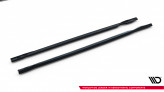 Maxton Design bočné prahové lišty VW Golf VIII R Ver.5 - čierny lesklý