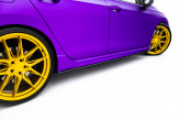 Maxton Design bočné prahové lišty Street Pro VW Golf VIII R po FL - čierny 