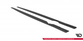 Maxton Design bočné prahové lišty Street Pro VW Golf VIII R po FL - čierno červený