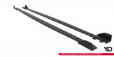 Maxton Design bočné prahové lišty Street Pro VW Golf VIII R - čierny + lesklé krídielka