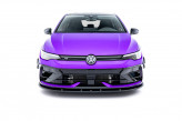 Maxton Design spoiler predného nárazníka VW Golf VIII R Ver.2 po FL - čierny lesklý