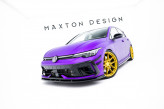 Maxton Design spoiler predného nárazníka VW Golf VIII R Ver.2 po FL - čierny lesklý